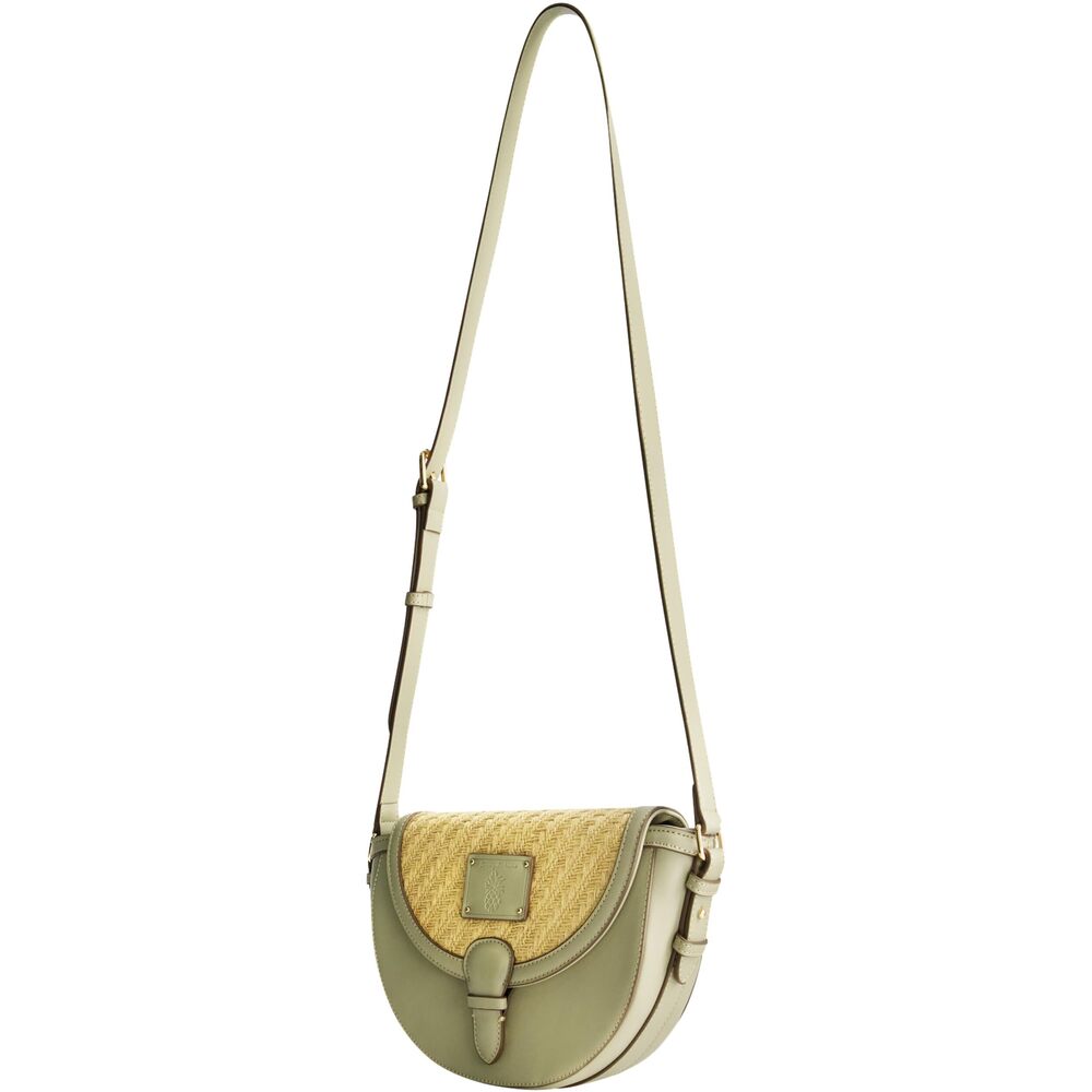 4322 Tommy Bahama Crossbody Bag, Mini Handbag, Woven Design and Adjustable